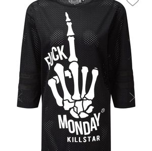 KILLSTAR F*ck Monday Hockey Dress sz S NWT